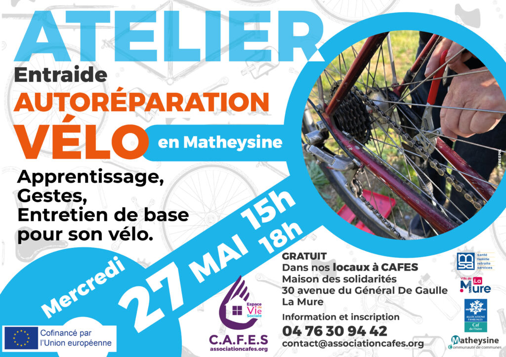Atelier autoréparation vélo MAI2026