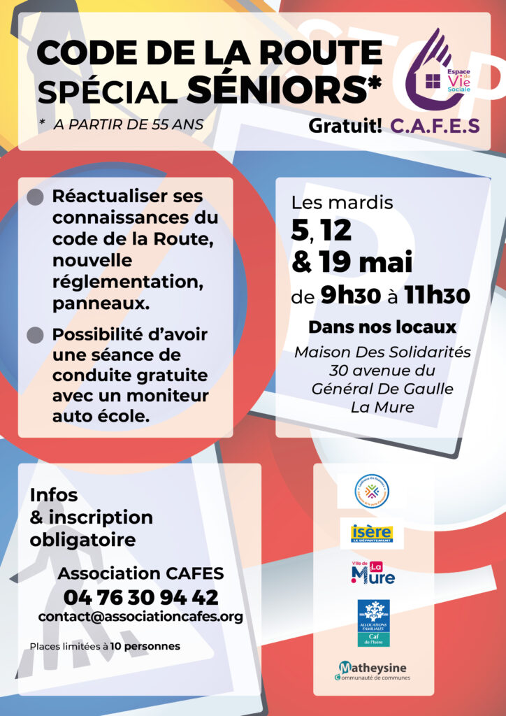 FLYER Code de la route CAFES 2026