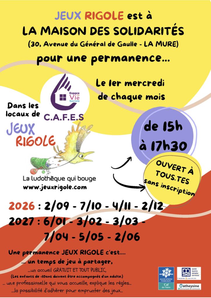 Dates ludotheque 2026 2027